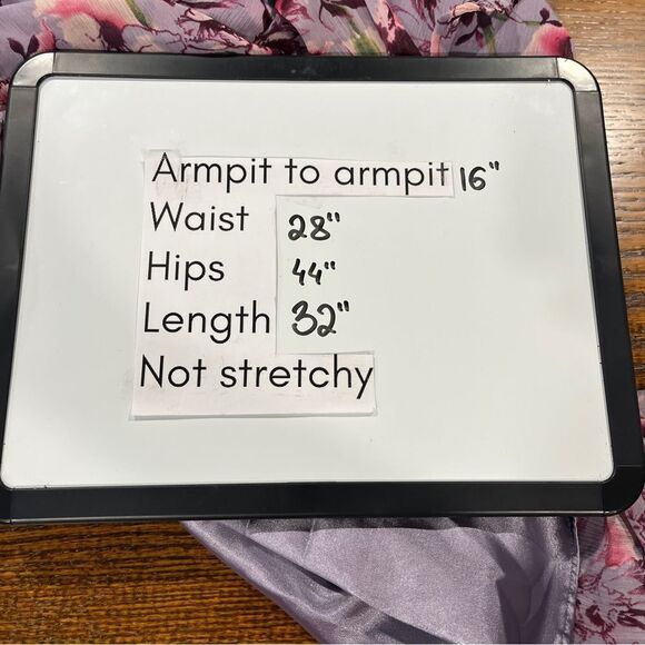 Express lilac color flutter Sleeves Mini v-neck Sundress size 4 - Picture 9 of 13